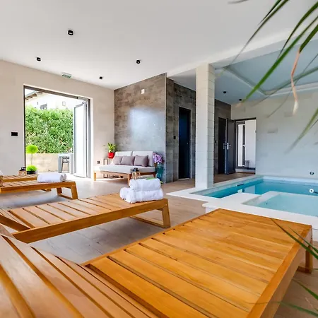 Apartmán Terra Maiorum-apartments With Heated Pool And Water Massage Povljana